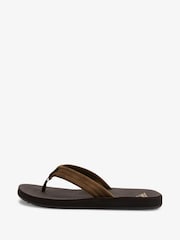 Quiksilver Brown Carver Suede Sandals - Image 4 of 6