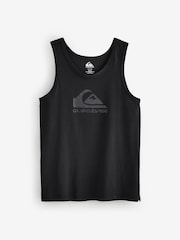 Quiksilver Black 100% Cotton Logo Vest - Image 4 of 4