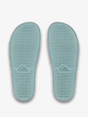 Quiksilver Green Dockyard Logo Slider Sandals - Image 4 of 4