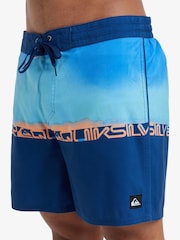 Quiksilver Blue Everyday Half Jam 16 Logo Swim Shorts - Image 4 of 9
