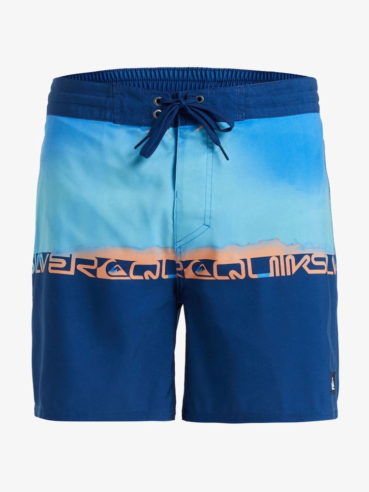 Quiksilver Blue Everyday Half Jam 16 Logo Swim Shorts - Image 9 of 9
