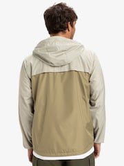 Quiksilver Cream Overcast Windbreaker Logo Jacket - Image 2 of 8