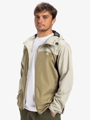Quiksilver Cream Overcast Windbreaker Logo Jacket - Image 5 of 8