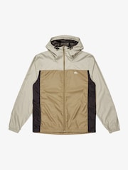 Quiksilver Cream Overcast Windbreaker Logo Jacket - Image 7 of 8