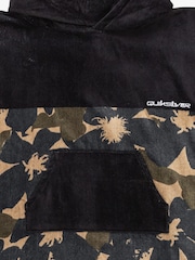 Quiksilver Green Boys Hooded Towel Logo Poncho - Image 3 of 3