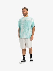 Quiksilver Blue Frog Ritual Short Sleeve 100% Cotton Backprint Logo T-Shirt - Image 5 of 7
