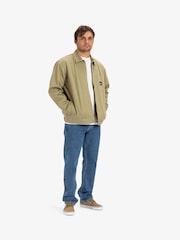 Quiksilver Green DNA Surf Logo Harrington 100% Cotton Jacket - Image 7 of 9
