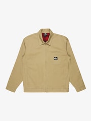 Quiksilver Green DNA Surf Logo Harrington 100% Cotton Jacket - Image 8 of 9