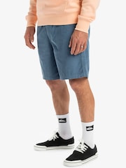 Quiksilver Blue Taxer Corduroy 100% Cotton Shorts - Image 3 of 6