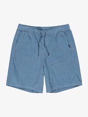 Quiksilver Blue Taxer Corduroy 100% Cotton Shorts - Image 5 of 6