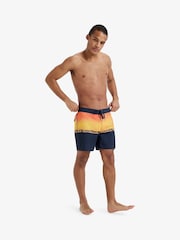 Quiksilver Navy Everyday Half Jam 16 Logo Swim Shorts - Image 7 of 9