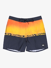 Quiksilver Navy Everyday Half Jam 16 Logo Swim Shorts - Image 8 of 9