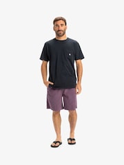 Morado - Quiksilver Taxer Corduroy 100% Cotton Shorts - Imagen 6 de 8