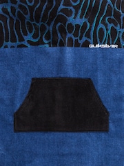 Quiksilver Blue Boys Hooded Towel Logo Poncho - Image 3 of 3