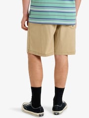 Quiksilver Brown Taxer Drawstring Shorts - Image 2 of 8
