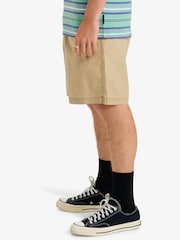 Quiksilver Brown Taxer Drawstring Shorts - Image 3 of 8