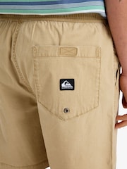 Quiksilver Brown Taxer Drawstring Shorts - Image 5 of 8