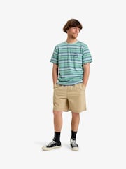 Quiksilver Brown Taxer Drawstring Shorts - Image 6 of 8