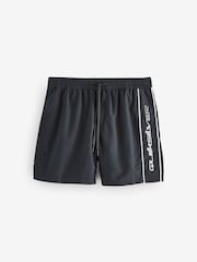 Quiksilver Black Everyday Vert Volley 16 Logo Swim Shorts - Image 1 of 1