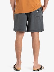Quiksilver Black Taxer Drawstring Shorts - Image 2 of 8