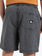 Quiksilver Black Taxer Drawstring Shorts - Image 5 of 8