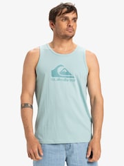 Quiksilver Blue 100% Cotton Logo Vest - Image 1 of 5