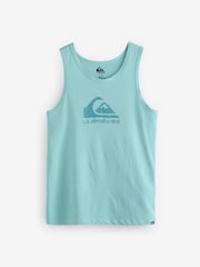 Quiksilver Blue 100% Cotton Logo Vest - Image 5 of 5