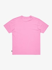 Quiksilver Pink Salt Water Short Sleeve Logo 100% Cotton T-Shirt - Image 7 of 7