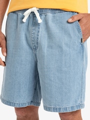 Quiksilver Stone Wash Taxer Denim 100% Cotton Shorts - Изображение 4 из 8