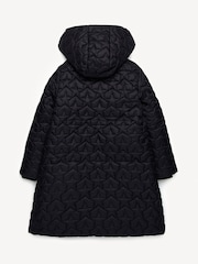 Marni Longline Hooded Puffer Black Coat - Image 2 of 5