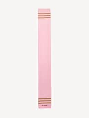 Marni Pink Stripe Logo Knitted Winter Scarf - Image 2 of 4