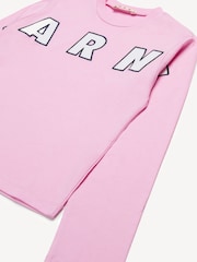Marni Logo Long Sleeve T-Shirt - Image 3 of 5