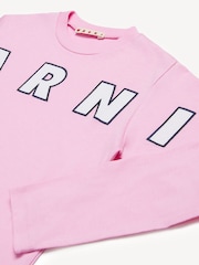 Marni Logo Long Sleeve T-Shirt - Image 4 of 5