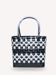 Marni Logo Check Basket Bag - Image 2 of 4