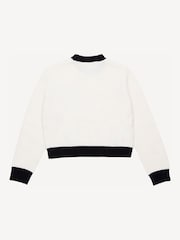 Marni Cream Logo Crew Neck Knitted Jumper - Image 2 of 4
