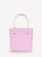 Marni Logo Check Basket Bag - Image 2 of 4
