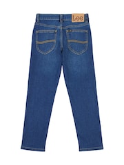 Lee Blue Boys Stretch Fit Daren Straight Jeans - Image 7 of 10