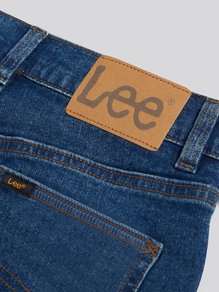 Bleu - Jeans droite Lee Stretch Fit Daren - Image 8 de 8