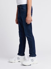 Lee Blue Boys Luke Slim Stretch Fit Jeans - Image 3 of 9