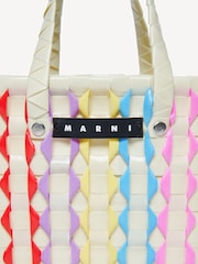 Marni Logo Check Basket Bag - Image 4 of 4