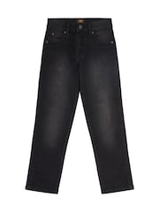 Lee Black Boys Stretch Fit Daren Straight Jeans - Image 1 of 5