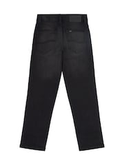 Lee Black Boys Stretch Fit Daren Straight Jeans - Image 2 of 5