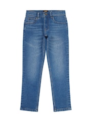 Lee Dark Blue Boys Luke Slim Stretch Fit Jeans - Image 1 of 5