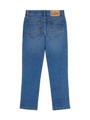 Lee Dark Blue Boys Luke Slim Stretch Fit Jeans - Image 2 of 5