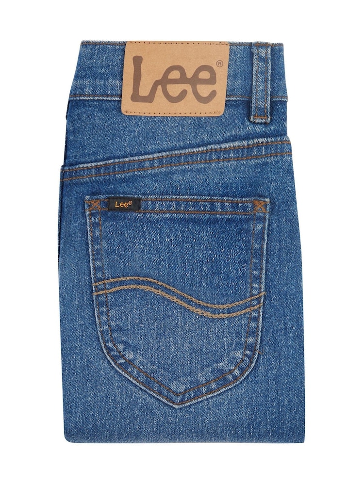 Lee Dark Blue Boys Luke Slim Stretch Fit Jeans - Image 5 of 5