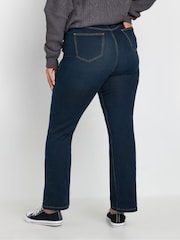 Yours Curve Blue Isla Bootcut Jeans - Image 3 of 5