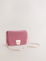 Rosa - Sparkle Mini Cross-Body Bag - Imagen 1 de 5