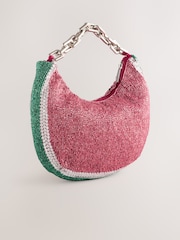 Red Sequin Fruit Shoulder Bag - Image 7 of 10