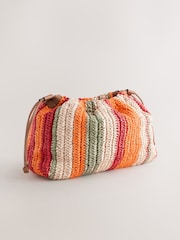 Orange - Clutch aus gewebtem Strohmaterial - Image 3 of 7