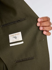 Harry Brown Green Arthur Flannel Blazer - Image 11 of 12